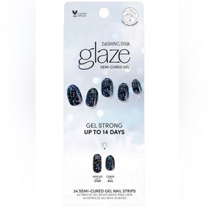 NIB 2 Boxes Dashing Diva Glaze Semi Cured Gel Nail Strip. 1 box listed send 2